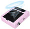 MOKEKA Aspiratore Unghie Professionale 80W - Aspirapolvere Elettrico Regolabile con Filtro per Nail Art, Manicure e Tavolo per Unghie Rosa