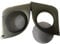 Supporti casse altoparlanti auto anteriori 165mm Grigio compatibili per Fiat Punto dal 1999 al 2005 (Nero)