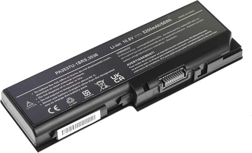 FESTAS® 5200 mAh PA3536U-1BRS PA3537U-1BRS PABAS100 Akku, kompatibel mit Toshiba Satellite L355 L350 P200 P300 P300D X200 L350-16L L350-16M L350-S1701 L350-16M L350-S1701 L3301 50-ST3 701 L350-22Q