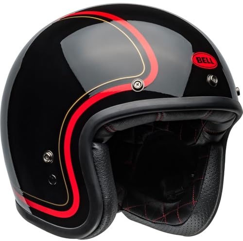 BELL HELMET CUSTOM 500 CHIEF BLACK S ECE6 | Leicht zu wechseln