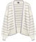 DreiMaster Maritim Damen Strickjacke, Wollweiss Flieder, XL/XXL