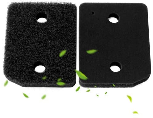 2 Stück Trockner Filter Kompatibel mit Miele 9164761 Trockner Wärmepumpentrockner, Fein/Grob 207x157x30mm Wäschetrockner Sockelfilter Fusselfilter Schaumstoff Sponge für Kondenstrockner