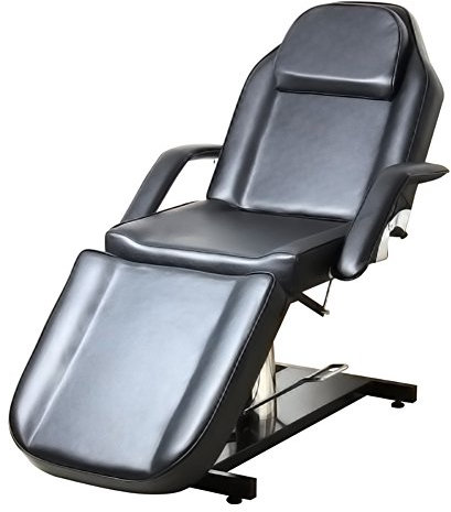 Massage Table, Qivange Hydraulic Massage Bed Beauty Salon Chair Therapy Tattoo Couch with Chrome Stable Base…