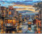 Fuumuui Peinture par Numéros Adultes et Enfants Débutants Comprend Pinceaux et Peintures Acryliques 40 x 50 cm - Paysage, Rue Tramway