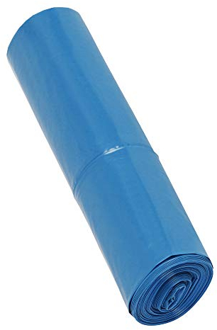 Abfallsäcke 120l Blau Typ 80 Stark 250 Stück, 10 Rollen