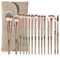 Pinselset Makeup MAANGE 15Pcs Make Up Pinsel Set mit Makeup Tasche Professionelle Make up Pinsel Premium Synthetik Foundation Pinsel Reise Soft Blending Gesicht Augen Schminkpinsel Set