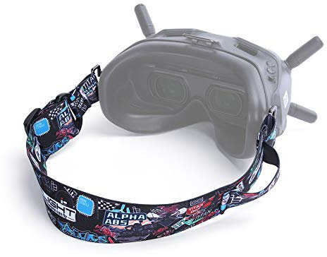 iFlight Adjustable Detachable Head Strap with Aluminum Alloy Buckle for DJI Digital HD FPV Goggles and Fatshark Goggles