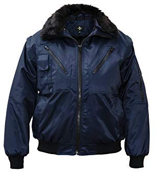Korntex Pilotenjacke Arbeitsjacke Wasserdicht Winddicht Navy - L