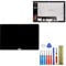 E-YIIVIIL Écran LCD compatible avec Huawei MediaPad M5 Lite 10,1 BAH2-L09 BAH2-W09 avec outils (Noir)