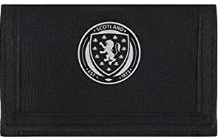 FOCO Offiziell lizenzierte Fußball-Schottland-Geldbörse, recycelt, Schwarz