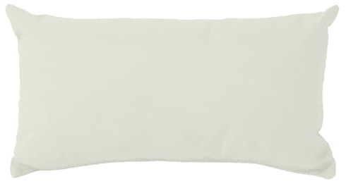 Lancashire Textiles Sun Lounger Cushion Folding Sunlounges Chair Cushions Topper Pads Reclining Home Garden Furniture Outdoor Cushion 190cm (Cream, 50 X 25 CM (Pack of 2)