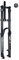 LvTu DH Downhill Mountainbike Federgabel 26 27,5 29 Zoll Federweg 160mm Luft MTB Gabel Zugstufeneinstellung Doppelte Schulter mit Lockout-Funktion Fahrrad Stoßdämpfer(Black,29 Zoll)