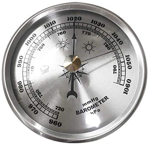 Barometer, 70 mm, Hygrometer, Messgerät, Wetterstation, multifunktional, tragbar, zum Aufhängen an der Wand