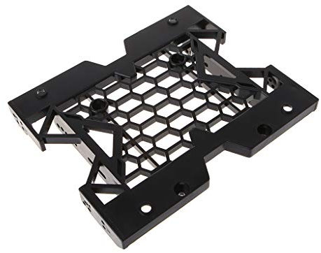 NYCEMAKEUP 2.5in Drive Bay Adapter HDD SSD Mounting Bracket 5.25 Inch To 3.5 Inch Internal Hard Disk Drive Mounting Bracket