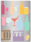 GORGECRAFT Plantillas de Botella de Vidrio Bebida Cerveza Vino Jugo Oktoberfest Plantilla de Diario de Metal Plantilla de Pintura de Acero Inoxidable para Quemar Madera Pirograbado Grabado Diario