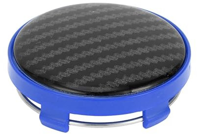 A ABSOPRO Navskydd 60 mm hjulnavkapslar (OD 60 mm ID 56 mm) fälgkåpor universal ABS navkapslar, blå