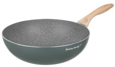 KASANOVA Cooking Therapy Wok CM28, Verdure, One Size