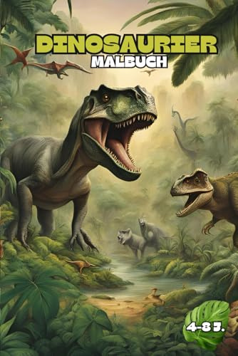 Dinosaurier Malbuch