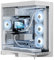 TRYX Luca L70 ATX Mid Tower PC Case - White - Gaming PC Case with Tempered Glass, Supports Dual 420mm Radiators, GPUs up to 460mm, White Aluminium Case with Back Connect Cable Management