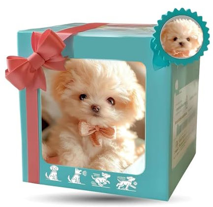 Robot Puppy - Lifelike Robotic Dogs That Act Real, Smart AI Dog Walks, Barks, Wags Tail, Interactive Puppy Toy for Adults & Kids A