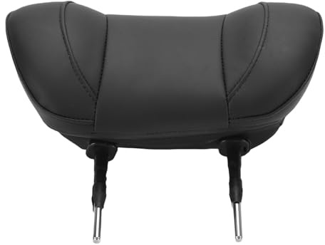 Yctze Autositz-Kopfstütze, Memory-Schaum, Bequeme Nackenstütze, PU-Leder, Universelles Ersatz-Kopfstützenkissen, 150 Mm Stangenabstand