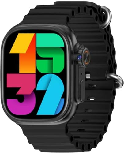 Generico 5G Smartwatch with SIM Card Slot, Full Touch Screen & Call Function, Waterproof Cellular Smartwatch for Men Women