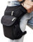 Canvas Drop Leg Bag Hüfttasche Oberschenkeltasche für Männer Frauen Tactical Military Motorrad Fahrrad Radfahren Wandern Camping Outdoor Travel Sling Crossbody Pouch Pack Pocket Daypack (#06Schwarz)