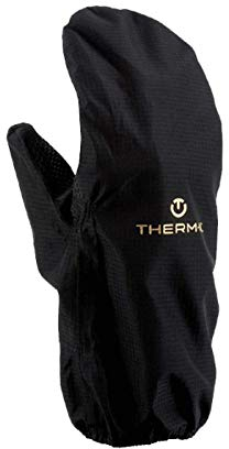 therm-ic Weather Shield Covers Überhandschuhe, Black, M
