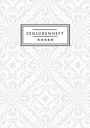 Zensurenheft: Notenheft für Lehrer mit extra großen Spalten | DIN A4 | Mandala