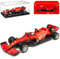 Ferrari SF1000 Nr 5 Sebastian Vettel Saison 2020 Austrian GP mit Helm und Sockel mit Vitrine 1/43 Burago Modell Auto mit individiuellem Wunschkennzeichen