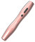 Mast Tattoo Maschine Set P20 kabellose Rotary Tätowiermaschine Microblading Tattoo Pen Akku Batterien with digitales OLED-Display für Augenbrauen Eyeliner Lippe pink