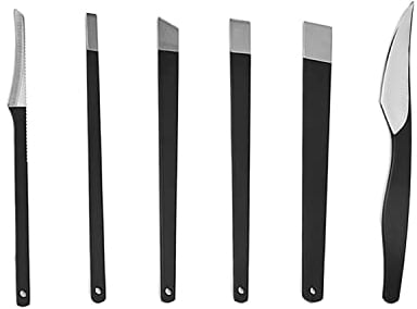 6-teiliges Fußpflege-Werkzeug, professionelles Pediküre-Messer-Set, Pediküre-Schaber, Maisfuß-Hornhautentferner, Fuß-Hornhaut-Rasierer, Fuß-Schaber für abgestorbene, trockene, harte und rissige Haut