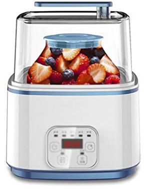 Macchina per Il fermento Enzimatico Automatico Elettrico Yogurtiera 2L con Doppia Fodera Macchina per Il Vino di Riso Controllo del microcomputer