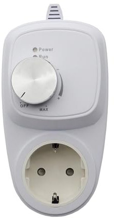 Qualitätsheizung – Dimmer-Infrarotpaneel, Plug-in-Dimmer für Elektroheizungen, max. 1200 Watt