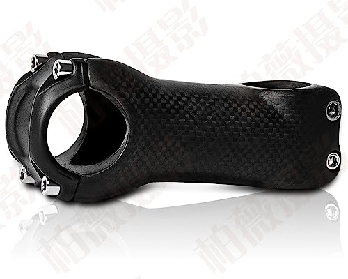 RXL SL MTB-Karbon-Vorbau, Mountainbike, langer Vorbau, 3,8 cm, Carbon-Vorbau, Rennrad, 130 mm, 6-Grad-Vorbau für Fahrrad, Carbon, MTB-Vorbau, matt, für Downhill-Fahrräder