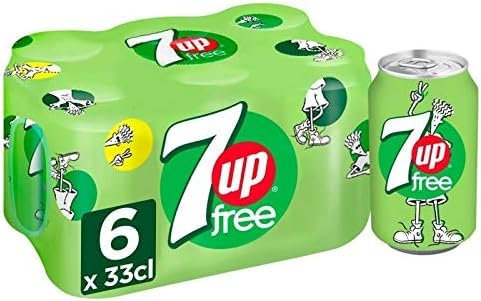 SODAS - 7up zero boîtes 6X33CL - Un Articles