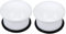 Daesar Ohr Plug Acryl, Tunnel 16MM Weiß Rund Ohrringe Piercing Ohr Expander Set