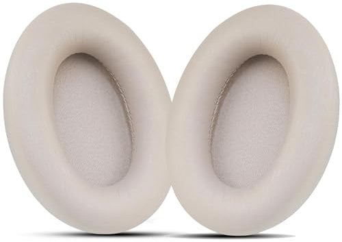Ersatz-Ohrpolster für Sony WH-1000XM3 Kopfhörer, Ohrpolster mit (WH1000XM3) Over-Ear-Schaum, hochdichter Geräuschisolationsschaum, aus weichem Protein-Gummi-Leder, Schwarz