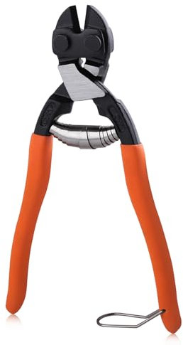 GOLD DEER 8 Inch Bolt Cutters High Strength Small Bolt Cutter Spring Loaded Small Heavy Duty Wire Cable Cutter Wire Cutters Heavy Duty Wire Cutter Metal Cutter Screw Cutter Tool