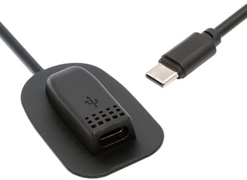 xiwai Pratico cavo di ricarica per zaino USB-C da 65 W USB2.0 Tipo-C maschio a femmina cavo di prolunga per zaino a tracolla Comodo viaggio all'aperto campeggio esterno 0,6 m