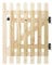 Premier Garden Supplies Made-To-Measure Wooden Picket Pale Pedestrian Garden Gate Heights between 3ft (91cm) to 4ft (120cm) by Widths between 2.5ft (76cm) to 3ft (90cm)