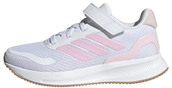 adidas Unisex Kinder RUNFALCON 5 Shoes Kids, FTWR White/Clear pink/Gum 3, 32 EU