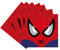 MORAINJAY 20 Stück Spiderman Geburtstag Servietten,33x33cm Party Papierservietten Tischdeko für Kinder,Spiderman Tischserviette Napkins für Junge Geburtstag Party Zubehör Deko Tischserviette