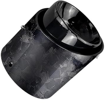 LRMDAKO Auto Endrohre 1 Stück Kohlefaser-Auspuffrohr Für Mini Für Cooper F54 F55 F56 F57 Für F60 R55 R56 R57 R58 Für Cooper S Auto Zubehör(Inlet 85mm)