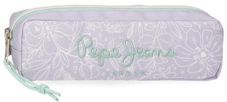 Pepe Jeans Renata Astuccio viola 22 x 7 x 3 cm Poliestere by Joumma Bags, Viola, Taglia unica, Astuccio