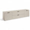 LINZ TV-Lowboard in Kaschmir - Moderner Fernsehschrank mit Schubladen und viel Stauraum - 180 x 47 x 40 cm (B/H/T)