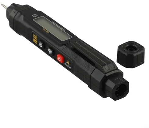 A3005 Pen Multimeter with Smart Auto Identification 4000 Counts NCV Non Contact Voltage Detection Live Neutral Wire Detection Buzzer Alarm