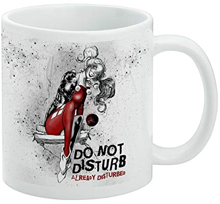 Tazza bianca Harley Quinn Already Disturbed