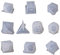 Mya 10 Stück/Set Dice Fillet Shape Multi-Spec 3D Silikonform Dice Digital Game Silikonform Würfel Form UV Harz Transparent Würfel Silikonform DIY Crystal Epoxy Mold