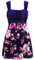 Wantdo Traje de Baño de Una Pieza para Mujer Talla Grande con Falda Cover Up Control Traje de Baño Bañador Verano Conjunto de Bikini Vestido para Playa Mar Piscina Azul Real 56-58